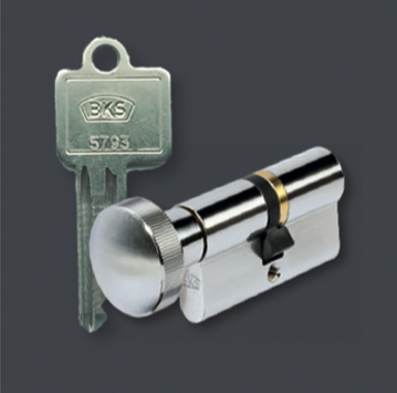ES 2211
Standard Profilzylinder mit Drehknauf inkl.5 Schlüssel.
